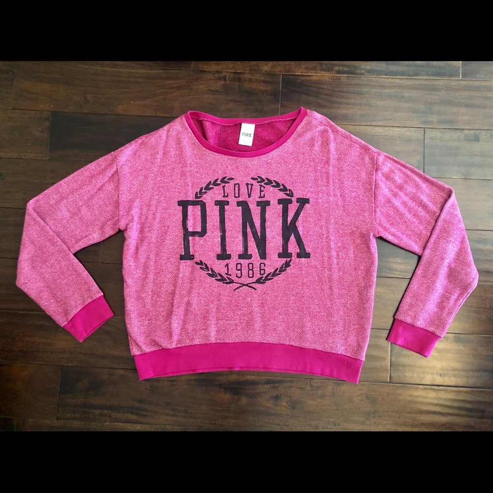 ❤️Victoria Secret PINK Sweatshirt. Sz. Large